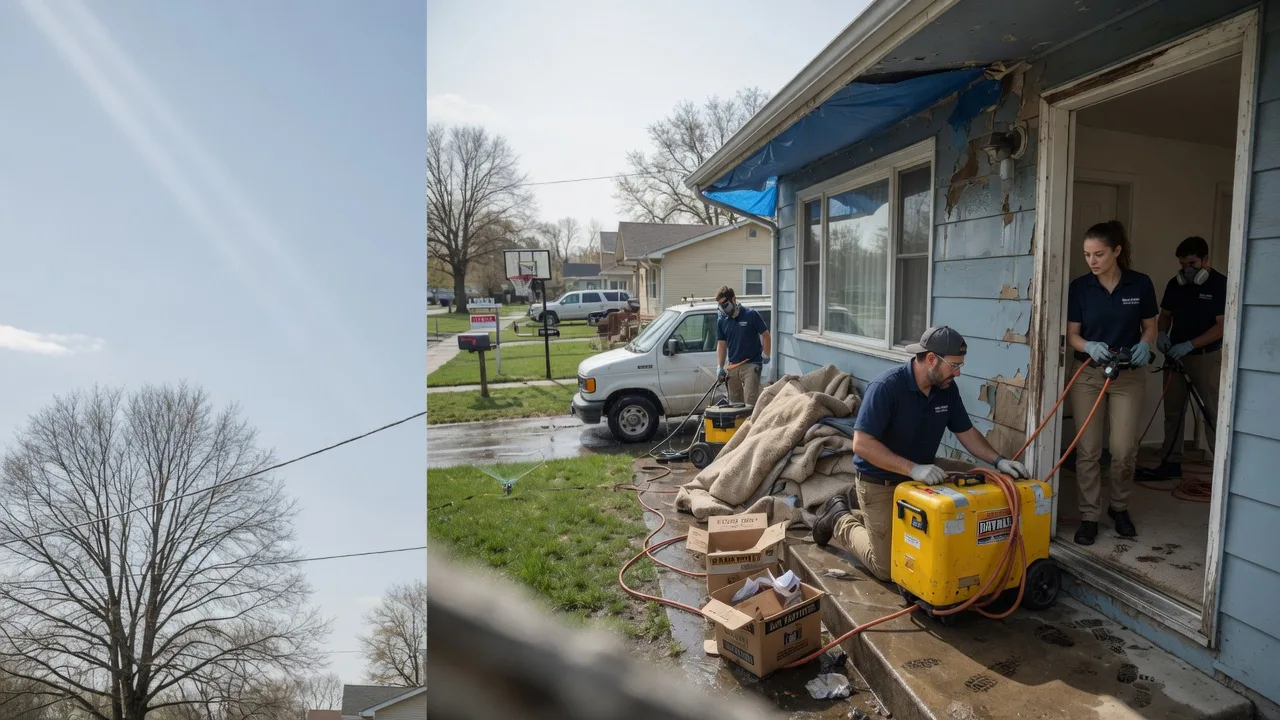 Basement Flood Cleanup in Warrendale, PA near me